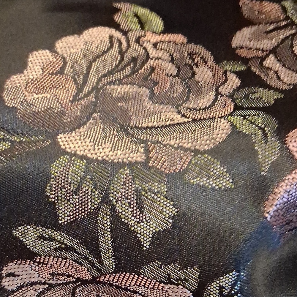 Jessica McClintock Strapless Rose Dress Size 2 - Picture 9 of 15